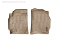 Picture of WeatherTech FloorLiners - Tan - Front - 2 Piece