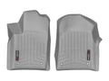 Picture of WeatherTech FloorLiners - Gray - Front - 2 Piece