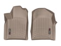 Picture of WeatherTech FloorLiners - Tan - Front - 2 Piece