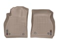 Picture of WeatherTech FloorLiners - Tan - Front - 2 Piece