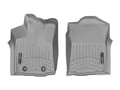 Picture of WeatherTech FloorLiners - Gray - Front - 2 Piece