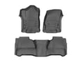 Picture of WeatherTech FloorLiners - Front & Rear - Black