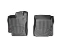 Picture of WeatherTech FloorLiners - Black - Front - 2 Piece