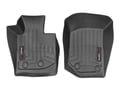 Picture of WeatherTech FloorLiners - Black - Front - 2 Piece