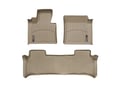 Picture of WeatherTech FloorLiners - Front & Rear - Tan