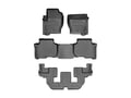 Picture of WeatherTech FloorLiners - Front, 2nd & 3rd Row - Black