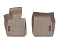 Picture of WeatherTech FloorLiners - Tan - Front - 2 Piece