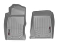 Picture of WeatherTech FloorLiners - Gray - Front - 2 Piece