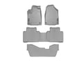 Picture of WeatherTech FloorLiners - Gray - Front, Rear & 3rd Row