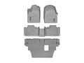 Picture of WeatherTech FloorLiners - Gray - Front, Rear & 3rd Row