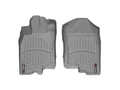 Picture of WeatherTech FloorLiners - Gray - Front - 2 Piece