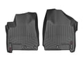 Picture of WeatherTech FloorLiners - Black - Front - 2 Piece