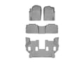 Picture of WeatherTech FloorLiners - Gray - Front, Rear & 3rd Row