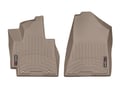 Picture of WeatherTech FloorLiners - Tan - Front - 2 Piece