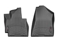 Picture of WeatherTech FloorLiners - Black - Front - 2 Piece