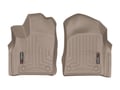 Picture of WeatherTech FloorLiners - Tan - Front - 2 Piece