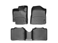 Picture of WeatherTech FloorLiners - Black - Front & Rear