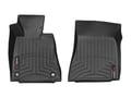 Picture of WeatherTech FloorLiners - Black - Front - 2 Piece