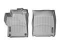 Picture of WeatherTech FloorLiners - Gray - Front - 2 Piece