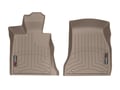 Picture of WeatherTech FloorLiners - Tan - Front - 2 Piece 