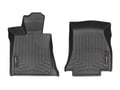 Picture of WeatherTech FloorLiners - Black - Front - 2 Piece