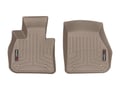 Picture of WeatherTech FloorLiners - Tan - Front - 2 Piece