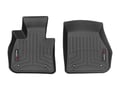 Picture of WeatherTech FloorLiners - Black - Front - 2 Piece