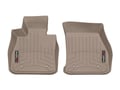 Picture of WeatherTech FloorLiners - Tan - Front - 2 Piece