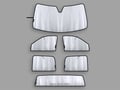 Picture of WeatherTech SunShade - Full Vehicle Kit - 6 Piece - Crew Cab