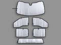 Picture of WeatherTech SunShade - Full Vehicle Kit - 6 Piece - Crew Cab