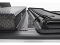 Solid Fold 2.0 Tool Box Tonneau Cover - Close up open
