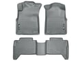 Picture of Husky Weatherbeater Front & 2nd Row Floor Liners - Footwell Coverage  - Grey