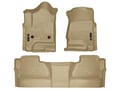 Picture of Husky Weatherbeater Floor Liners - Front & 2nd Row - Footwell Coverage  - Tan
