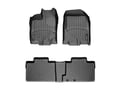 Picture of WeatherTech FloorLiners - Black - Front & Rear