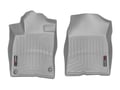 Picture of WeatherTech FloorLiners - Gray - Front - 2 Piece