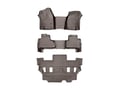 Picture of WeatherTech FloorLiners - Front, 2nd & Cocoa - 3rd Row