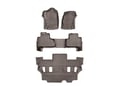 Picture of WeatherTech FloorLiners - Cocoa - Front, Rear & 3rd Row