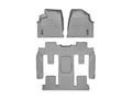 Picture of WeatherTech FloorLiners - Front, 2nd & 3rd Row - 1 Piece 2nd/3rd Row Liner - Gray