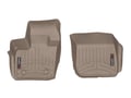 Picture of WeatherTech FloorLiners - Tan - Front - 2 Piece