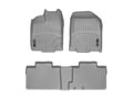 Picture of WeatherTech FloorLiners - Front & Rear - Gray