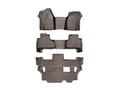 Picture of WeatherTech FloorLiners - Front, 2nd & 3rd Row - Over-The-Hump - Cocoa