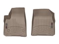 Picture of WeatherTech FloorLiners - Tan - Front - 2 Piece