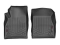 Picture of WeatherTech FloorLiners - Black - Front - 2 Piece