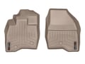 Picture of WeatherTech FloorLiners - Tan - Front - 2 Piece