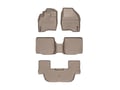 Picture of WeatherTech FloorLiners - Front, 2nd & 3rd Row - Tan