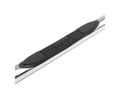 Westin E-Series 3 in. Round Step Bar Cab Length - Stainless Pad