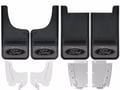 Ford F150 Gunmetal Oval Gatorback Mud Flap Set