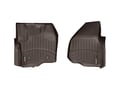 Picture of WeatherTech FloorLiners - Cocoa - Front - 2 Piece