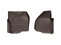 Picture of WeatherTech FloorLiners - Cocoa - Front - 2 Piece