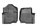 Picture of WeatherTech FloorLiners - Black - Front - Fits Vehicles With Vinyl Floors 